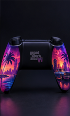 Manette sans fil DualSense® – Édition limitée Grand Theft Auto VI (Black)