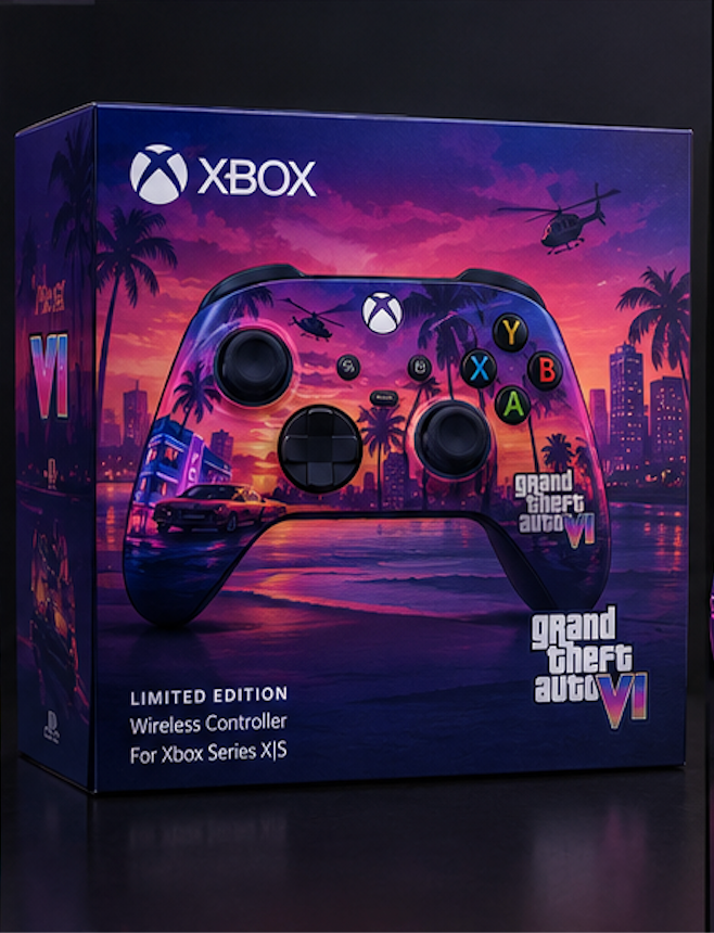 Manette sans fil Xbox – Édition limitée Grand Theft Auto VI