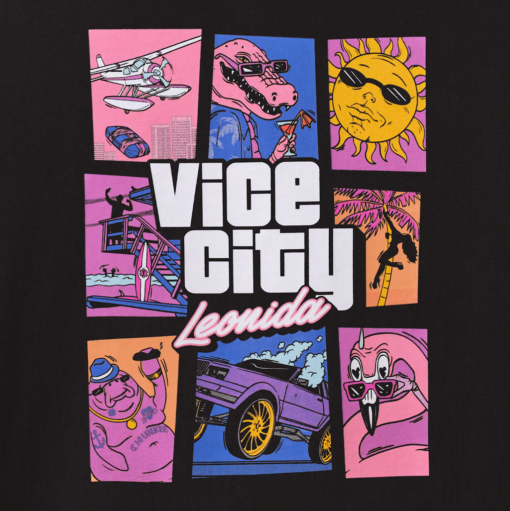 T-shirt noir Goodtime State de Grand Theft Auto VI
