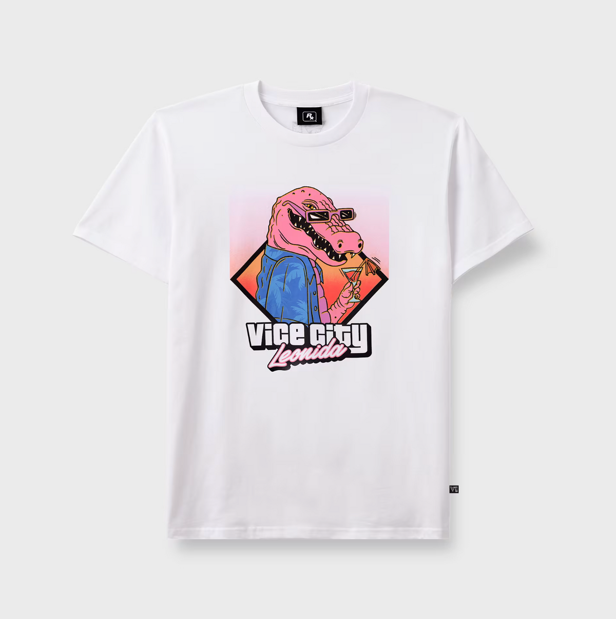 T-shirt blanc Macca the Gator de Grand Theft Auto VI